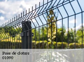 Pose de cloture 01090